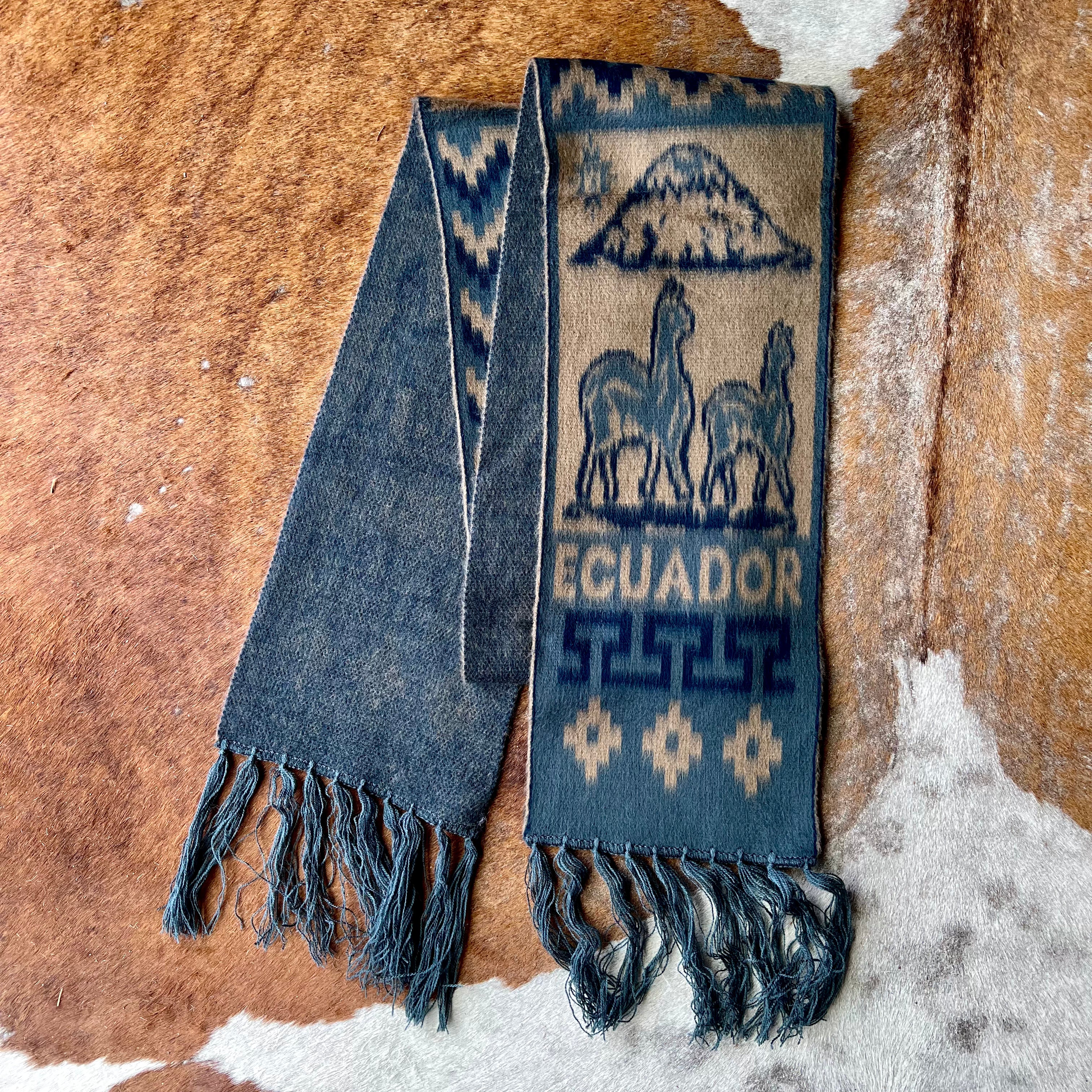 fair trade alpaca scarf from ecuador — MUSEUM OUTLETS