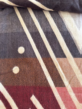 Alpaca Blanket - ANDES STYLE (6' x 7') - Assorted Colors 202610- Brown, Salmon, Beige.
