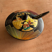 Ecuador Sugar Container - Handmade in Wood - DARK BROWN (Middle of the Earth)