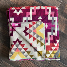 Alpaca Wool Blankets / Throws - SWEET WATER STYLE (6' x 7') - Assorted Colors #2