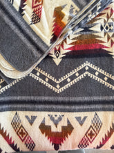 Alpaca Blanket - PALACE STYLE (6' x 7') - Assorted Colors 20266- Gray, Mustard, Salmon.