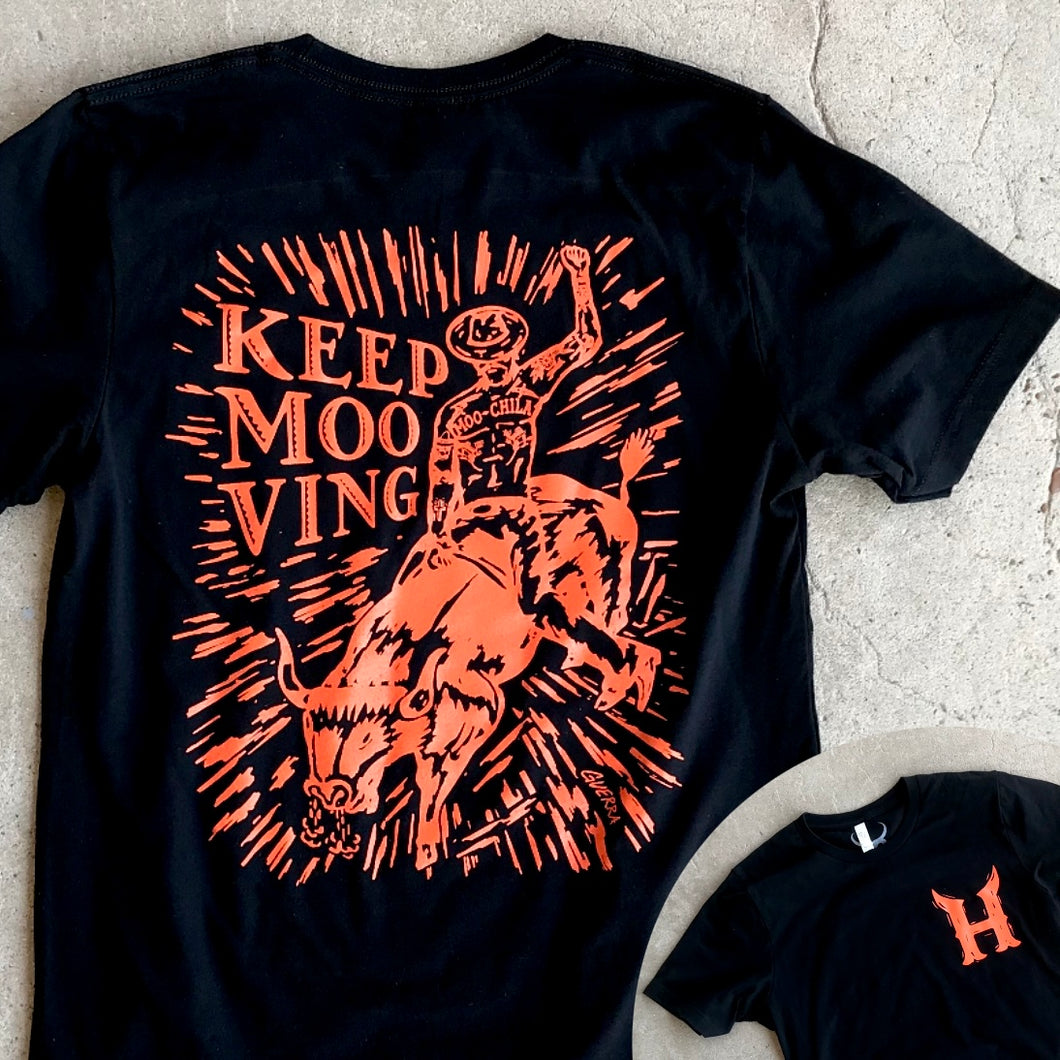 Houston Toros x Moochila Collab - Keep Mooving Tee