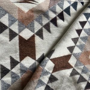 Alpaca Wool Blankets / Throws - SWEET WATER STYLE (6' x 7') - Assorted Colors #1