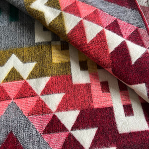 Alpaca Wool Blankets / Throws - SWEET WATER STYLE (6' x 7') - Assorted Colors #5