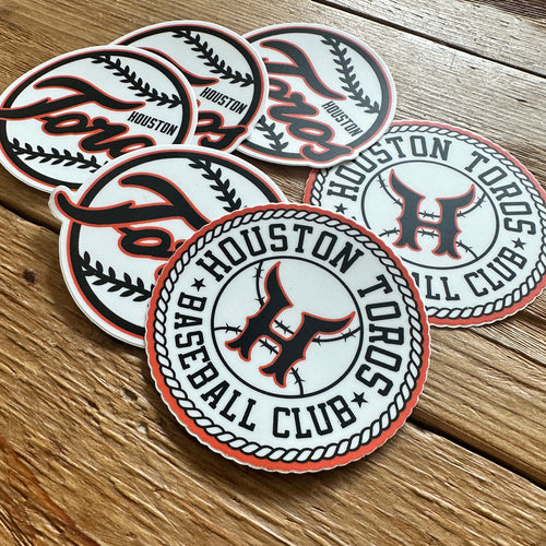 Houston Toros Sticker Combo - “Summer 1974” Edition