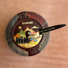 Ecuador Sugar Container - Handmade in Wood - DARK BROWN (Sierra) - Floor Unit