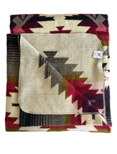 Alpaca Blanket - SWEET WATER STYLE (6' x 7') - Assorted Colors 202622 - Purple, Salmon, Yellow.