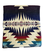 Alpaca Blanket - PYRAMID STYLE (6' x 7') - Assorted Colors 202623 - Blue, Purple, Teal.