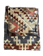 Alpaca Blanket - SWEET WATER STYLE (6' x 7') - Assorted Colors 202621 - Gray, Brown.