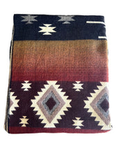 Alpaca Blanket - NATIVA STYLE (6' x 7') - Assorted Colors 202619 - Black, Brown.
