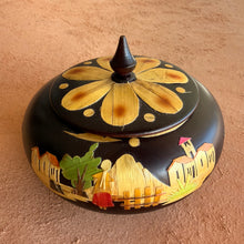 Ecuador Jewlery Jar - Handmade in Wood