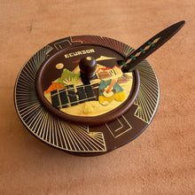 Ecuador Sugar Container - Handmade in Wood - DARK BROWN (Sierra) - Floor Unit