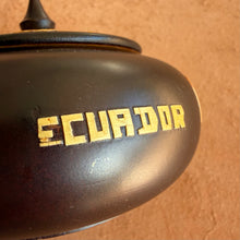 Ecuador Jewlery Jar - Handmade in Wood