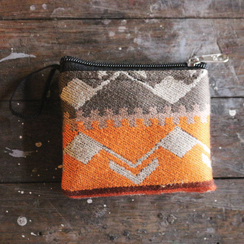Zippered Pouch - Indigenous Native Patterns - SMALL
