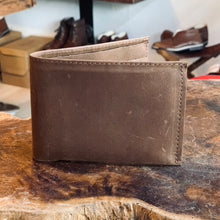 Leather Wallet - THE MINIMALIST - Ash Brown