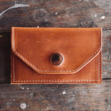 Leather Wallet - Business Card Holder - Front Pocket