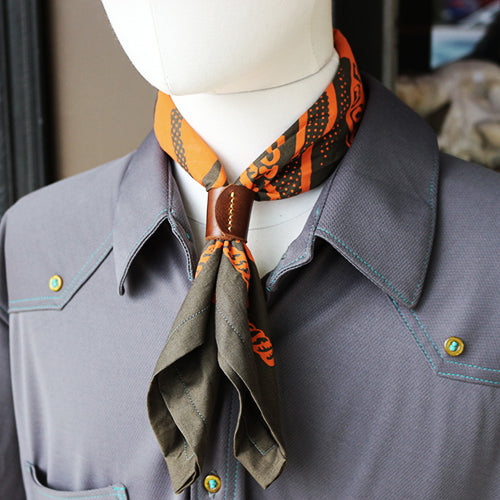 Bandana Tie Scarf As Shirt Cowboy Scarf How To Tie A Bandana Like